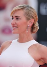 Kate Winslet Romantic Low Bun Wedding Updo Kate Winslet Romantic Low Bun Wedding Updo