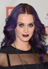 Katy Perry Long Wavy Purple Hairstyle Katy Perry Long Wavy Purple Hairstyle