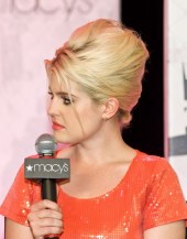 Kelly Osbourne Stylish Blonde Messy Updo Hairstyle Kelly Osbourne Stylish Blonde Messy Updo Hairstyle
