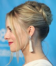Side view of Bobby Pinned Updo Side view of Bobby Pinned Updo