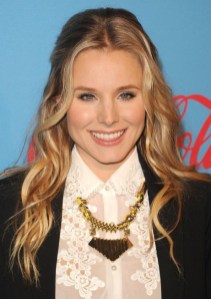 Kristen Bell Middle Part Long Wavy Hairstyle Kristen Bell Middle Part Long Wavy Hairstyle