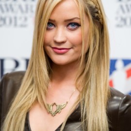 Laura Whitmore Cute Long Braided Hairstyle 2013