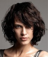 Layered Curly Bob Hairstyle Layered Curly Bob Hairstyle
