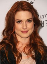 Layered Long Curly Red Hairstyle for Women Layered Long Curly Red Hairstyle 2013