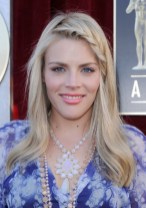 Long Blond Hairstyle with Braided Bangs - Busy Philipps Hairstyles Long Blond Hairstyle with Braided Bangs - Busy Philipps Hairstyles