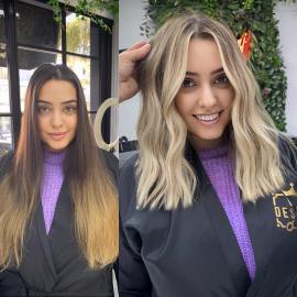 long bob hair style