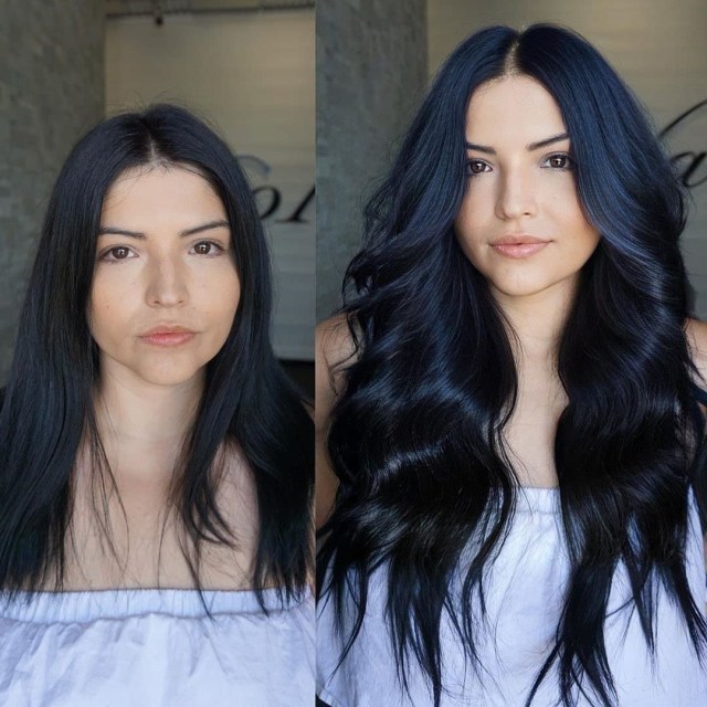 Long Raven Black Hair for Girls