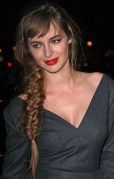 Long Side-Swept Fishbone Braid for Women - Popular Braided Hairstyles Long Side-Swept Fishbone Braid for Women