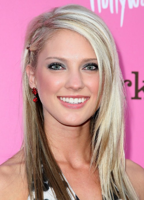 Long Sleek Hairstyle with Braids