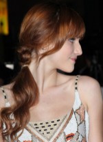 Lovely Loose Braided Hairstyle with Curls & Bangs Lovely Loose Braided Hairstyle with Curls & Bangs