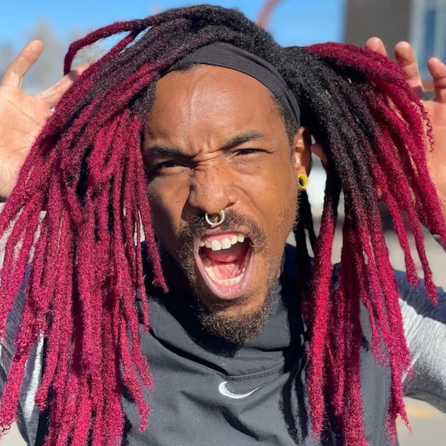 Magenta Locs