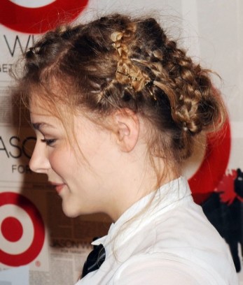Mass of Small Bobby-Pinned Braids Mass of Small Bobby-Pinned Braids