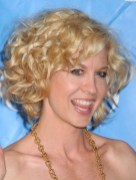 Medium blonde curly hairstyle Medium blonde curly hairstyle