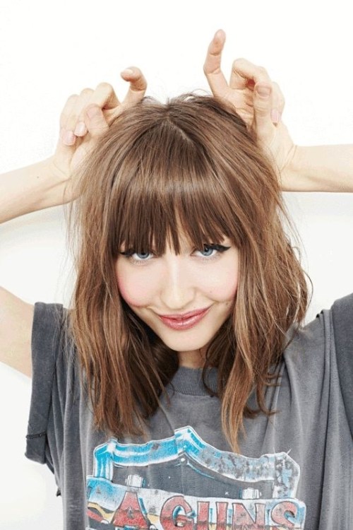 Blunt Bangs