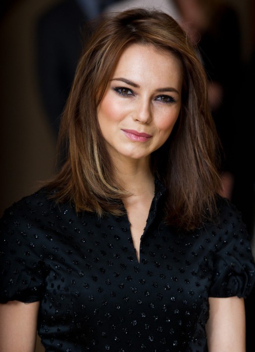 Medium Hairstyles with Layers from Kara Tointon  Kara Tointon Medium Hairstyles with Layers