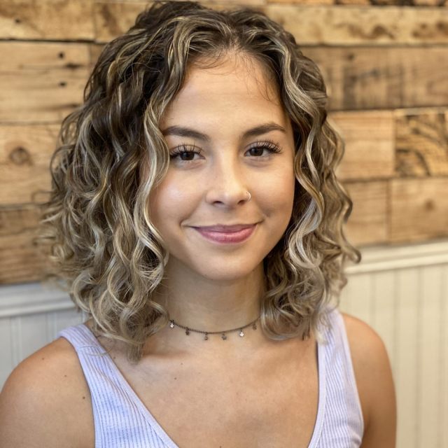 Medium Messy Curly Shag