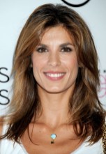 Elisabetta Canalis Medium Wavy Hairstyle with Highlights Elisabetta Canalis Medium Wavy Hairstyle with Highlights