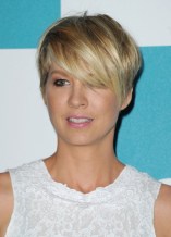 Most Popular Short Haircut for 2025 - Sexy Layered Haircut with Side Swept Bangs Most popular short haircut for 2015
