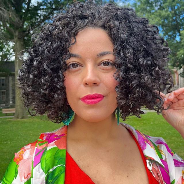Natural Curly Bob