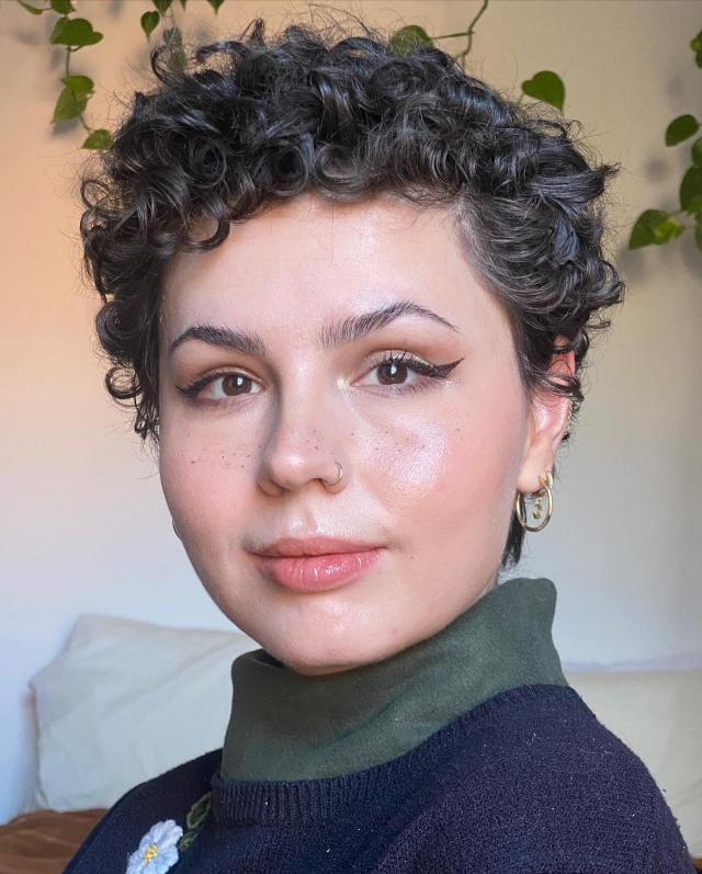 Natural Curly Pixie