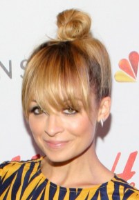 Nicole Richie Cute Knot Hairstyle - Top Knot Hair Nicole Richie Cute Knot Hairstyle - Top Knot Hair