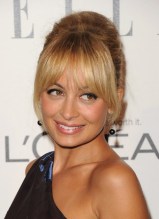 Nicole Richie French Twist With Bangs - Popular French Twist  Nicole Richie French Twist With Bangs - Popular French Twist