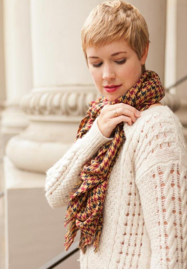 outfit ideas with short pixie cut