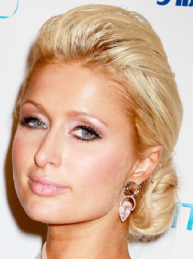 Paris Hilton Chignon Hairstyle Paris Hilton Chignon Hairstyle