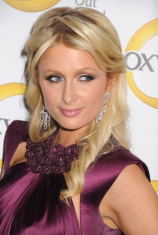 Paris Hilton Elegant Long Blonde Half Up Half Down Hairstyle Paris Hilton Elegant Long Blonde Half Up Half Down Hairstyle