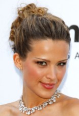2025 Prom Hairstyles: Petra Nemcova Bobby Pinned Updo for Prom  2013 Prom Hairstyles: Petra Nemcova Updo for Prom