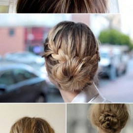 Most popular updos for summer