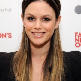 Rachel Bilson Cute Long Sleek Ombre Hair