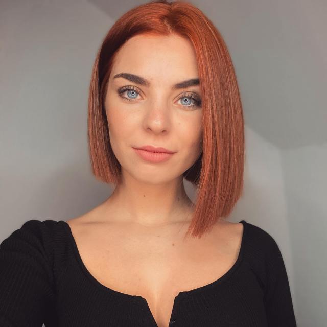 red Asymmetric Bob