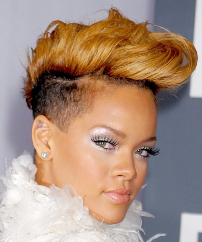 Rihanna Haircut: Short Fauxhawk Rihanna Haircut: Short Fauxhawk Cut for Women