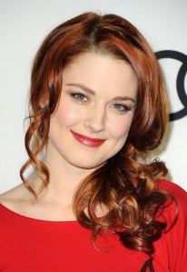 Sexy Red Side Ponytail Hairstyle - Popular Wavy Side Ponytail Sexy Red Side Ponytail Hairstyle
