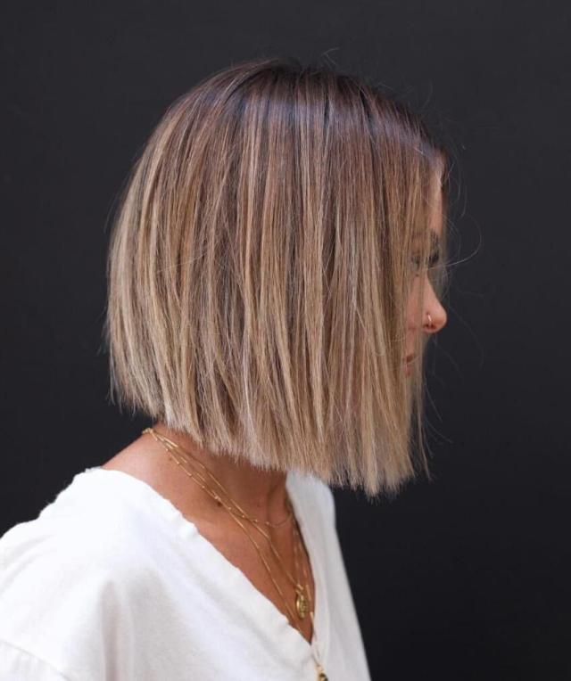 short blunt bob haircut