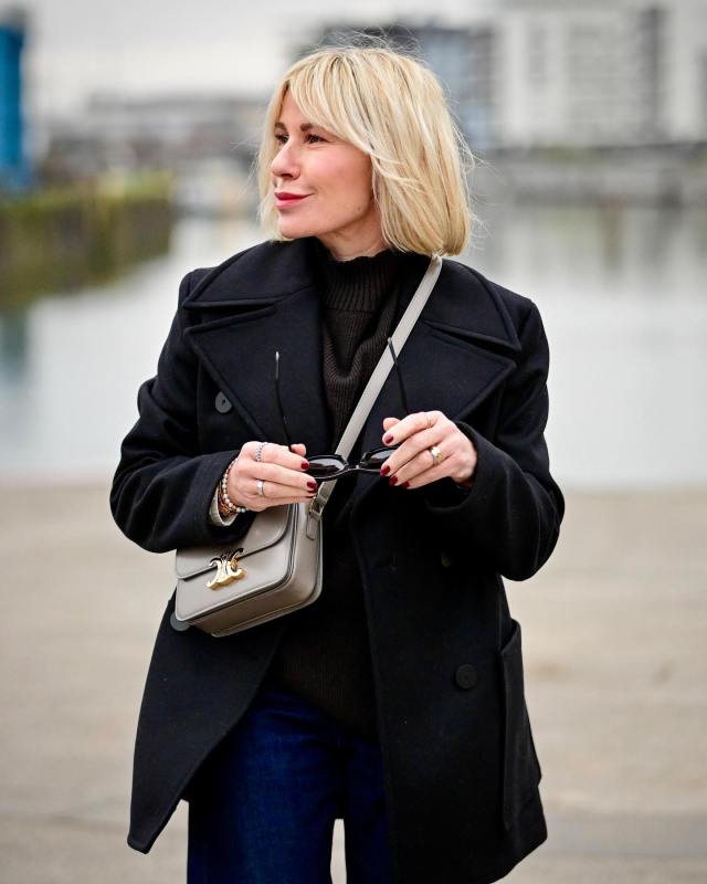 short bob hairstyle for women over 50