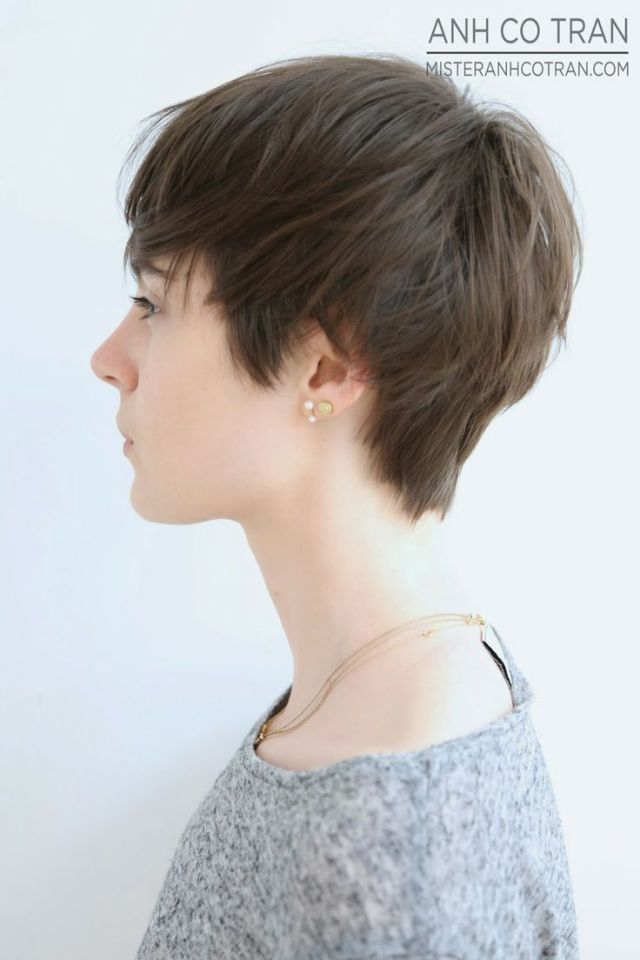 short pixie haircut