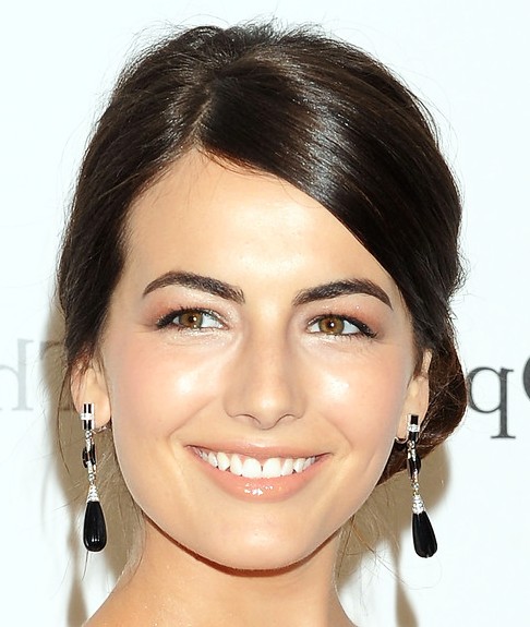 Side Swept Chignon Hairstyle for Summer