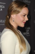 Side View of Ponytail Hairstyle - Long Sleek Ponytail Side View of Ponytail Hairstyle - Long Sleek Ponytail