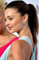 Simple Easy Ponytail Hairstyle for Women Simple Ponytail Hairstyle from Miranda Kerr