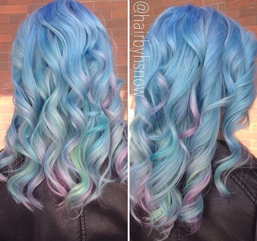 Sky Blue Waves