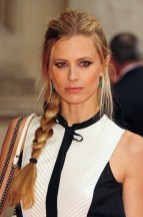 Sleek Side Braid - Casual Half Up Long Straight Hairstyle Sleek Side Braid - Casual Half Up Long Straight Hairstyle