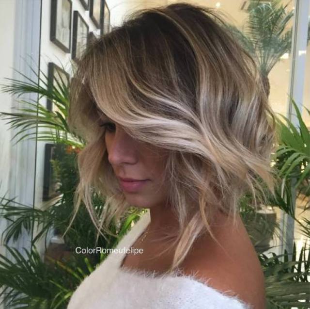 Sliver Highlights in Brown Hair