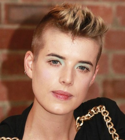 2013 Spiky Faux Hawk Hairstyle for women 2013 Spiky Faux Hawk Hairstyle for women