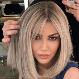 straight bob haircut