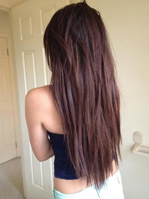 Straight & Choppy Textured Long Style