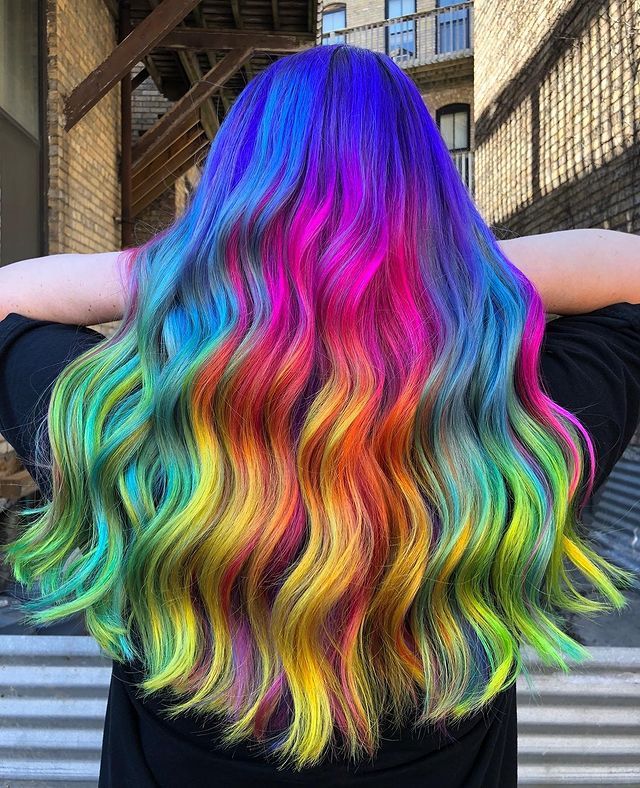 Temporary Hair Color 56