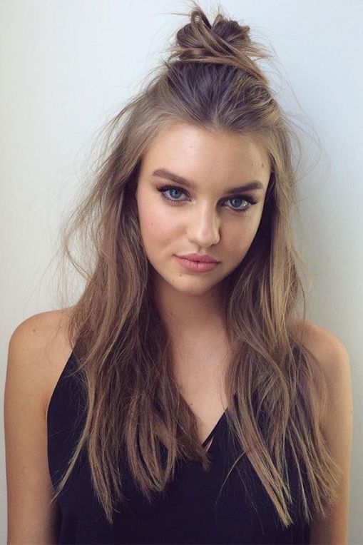 The Lazy Girl's Messy Bun