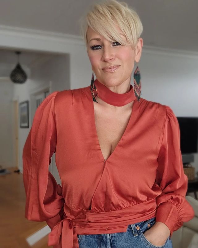 The Long Pixie Cut with Bangs